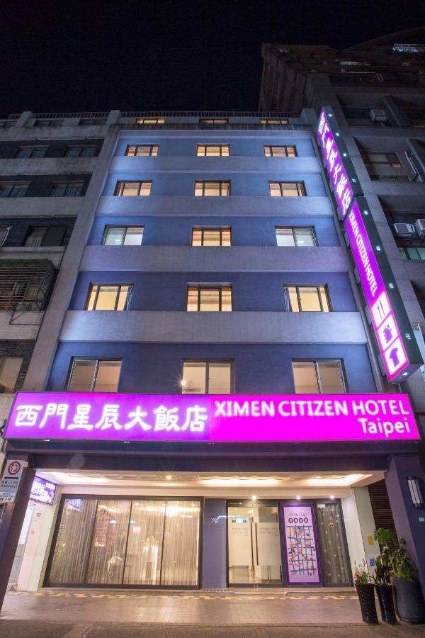 Ximen Citizen Hotel Taipei Bagian luar foto